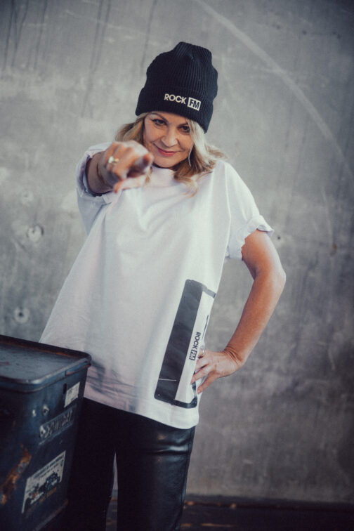 Beanie - pure ROCK FM - black – Bild 2