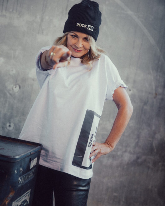Beanie – pure ROCK FM – black