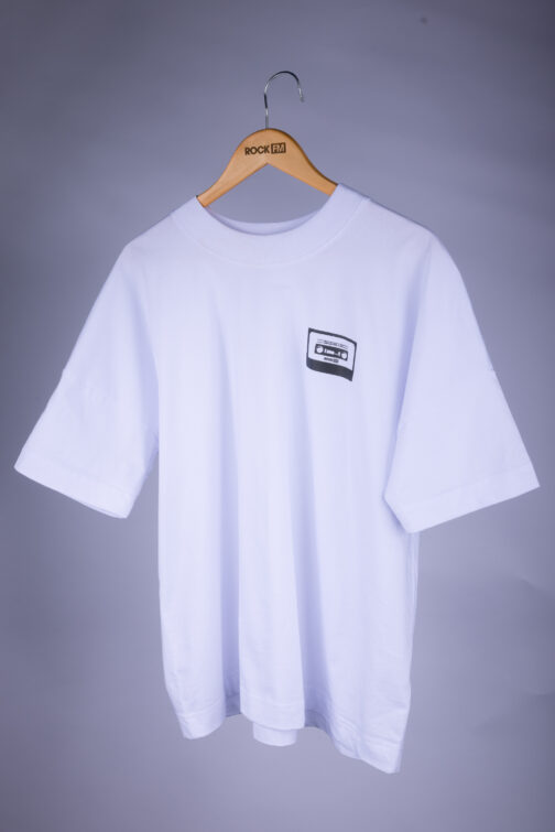 Oversize-Shirt - casette short - white – Bild 4
