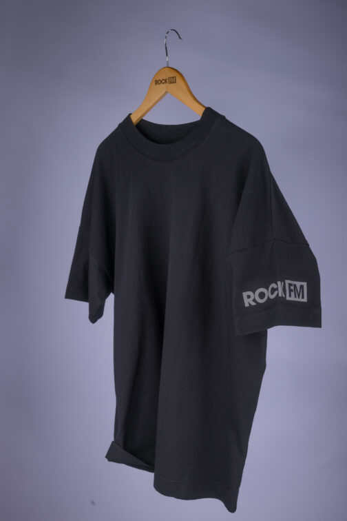 Oversize-Shirt - rocksleeve - black – Bild 4